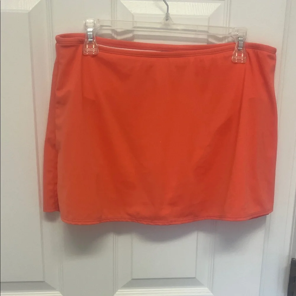 Kim Rogers Coral Polka Dot Tankini Skirt Set - Picture 6 of 7